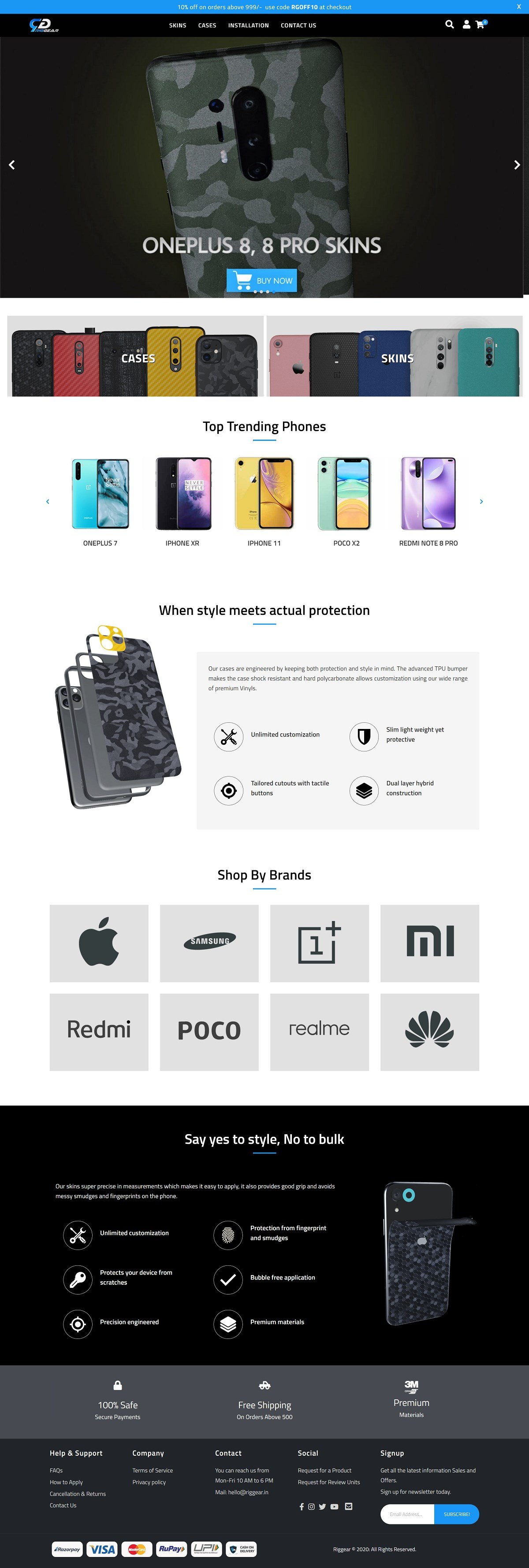 Home Page Design